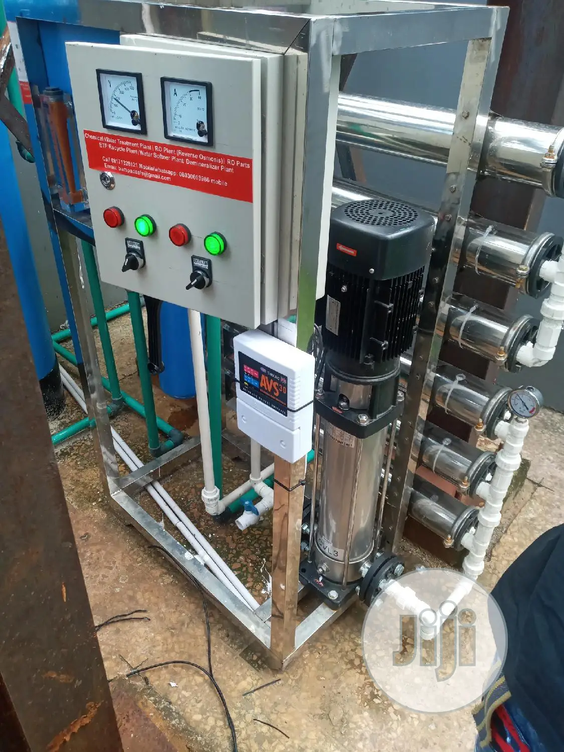 Water Treatment Machines Osmosis Machine 1000 Liters Per Hr