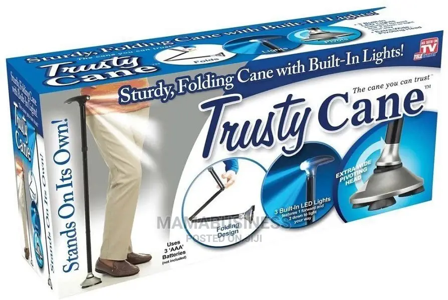 Folding Walking Trusty Cane