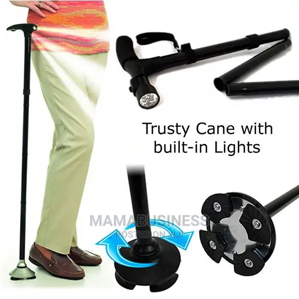Folding Walking Trusty Cane