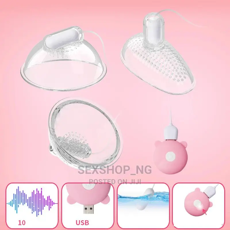 Nipple Breast Clitoris 10 Nodes Orgasm Vibrator