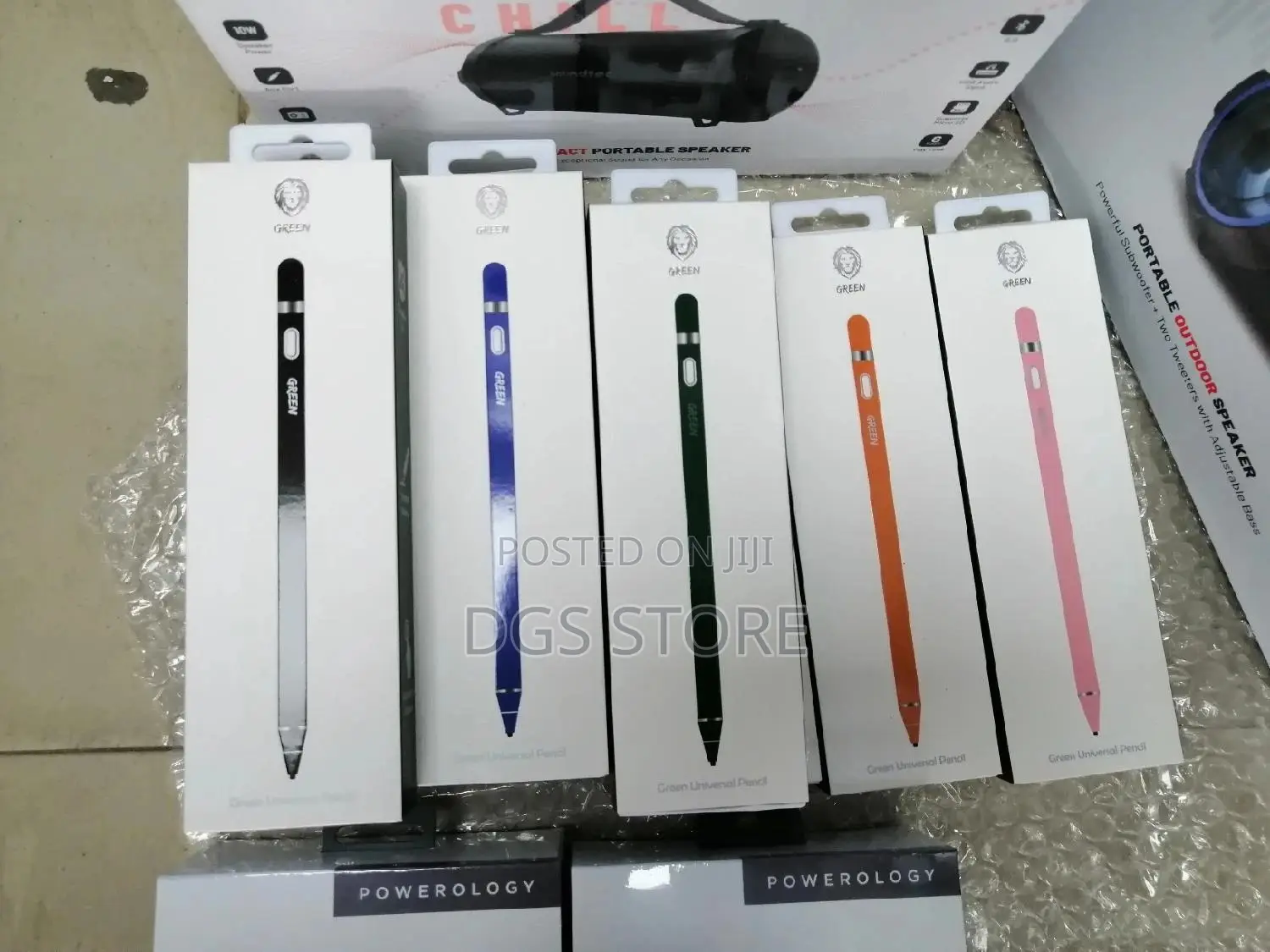 Green Universal Pencil Capacitive Touch Screen Green