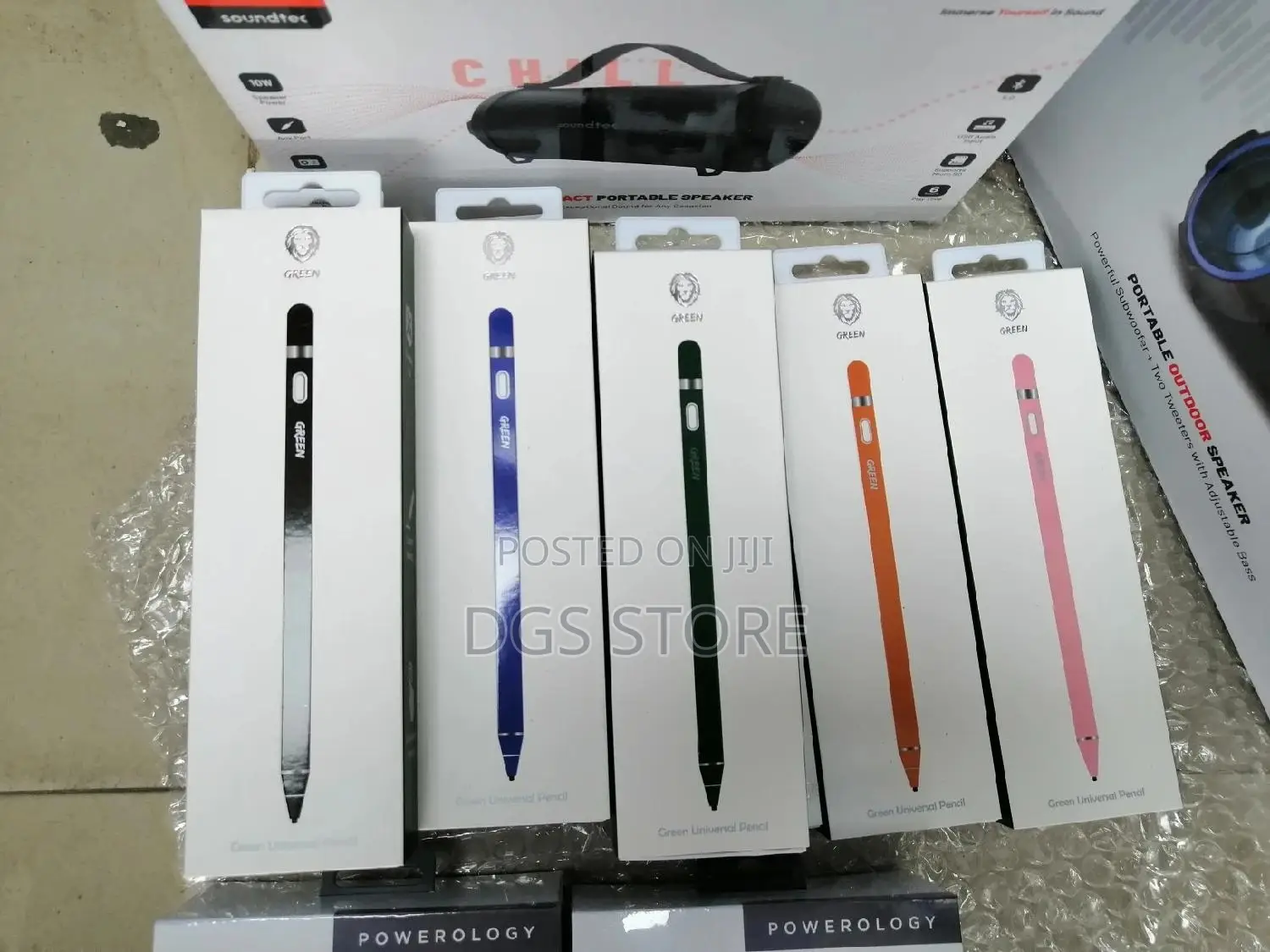 Green Universal Pencil Capacitive Touch Screen Green