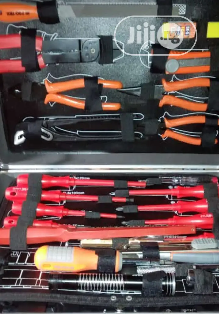 Original Set Of Tools Box Electrical