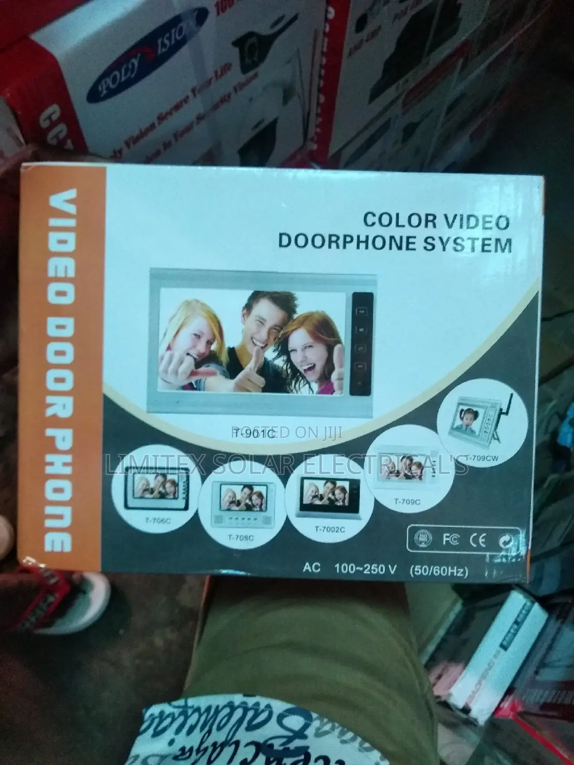 Original Colorful Wireless Video Door Phone T-790c
