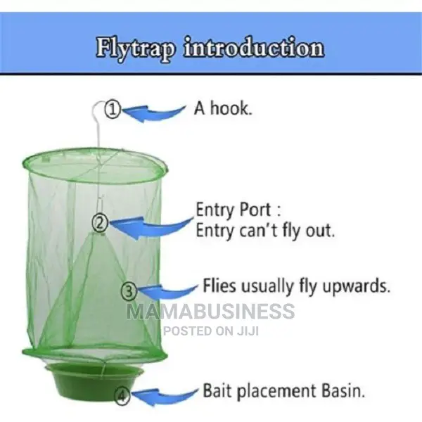 Outdoor Hanging Collapsible Fly Trap Net