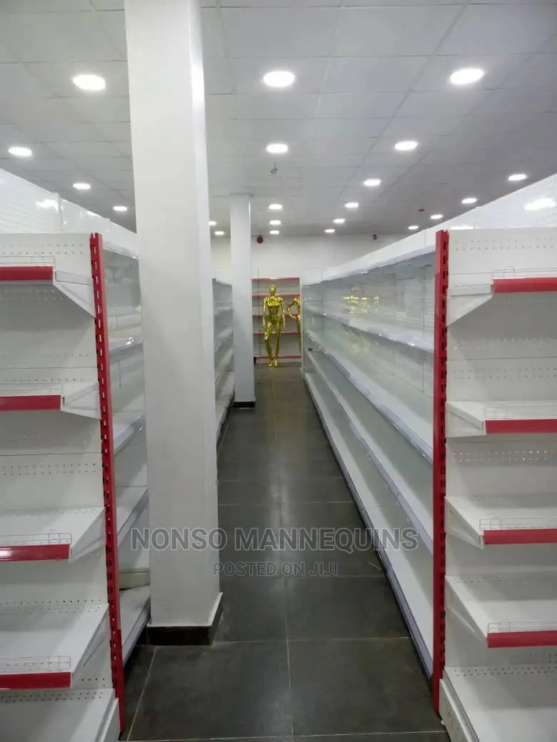 Single Sided 7 Feets Height Display Shelving