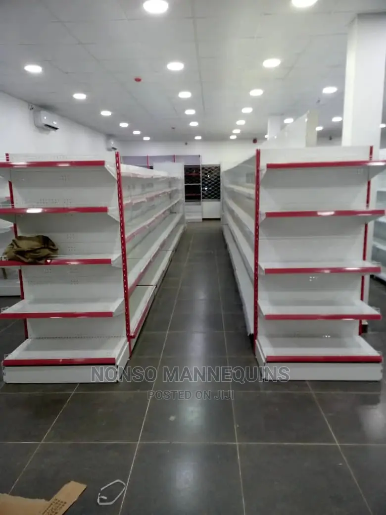 Single Sided 7 Feets Height Display Shelving