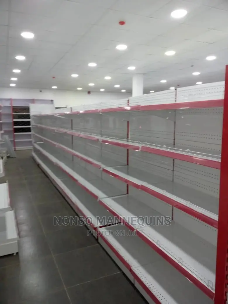 Single Sided 7 Feets Height Display Shelving