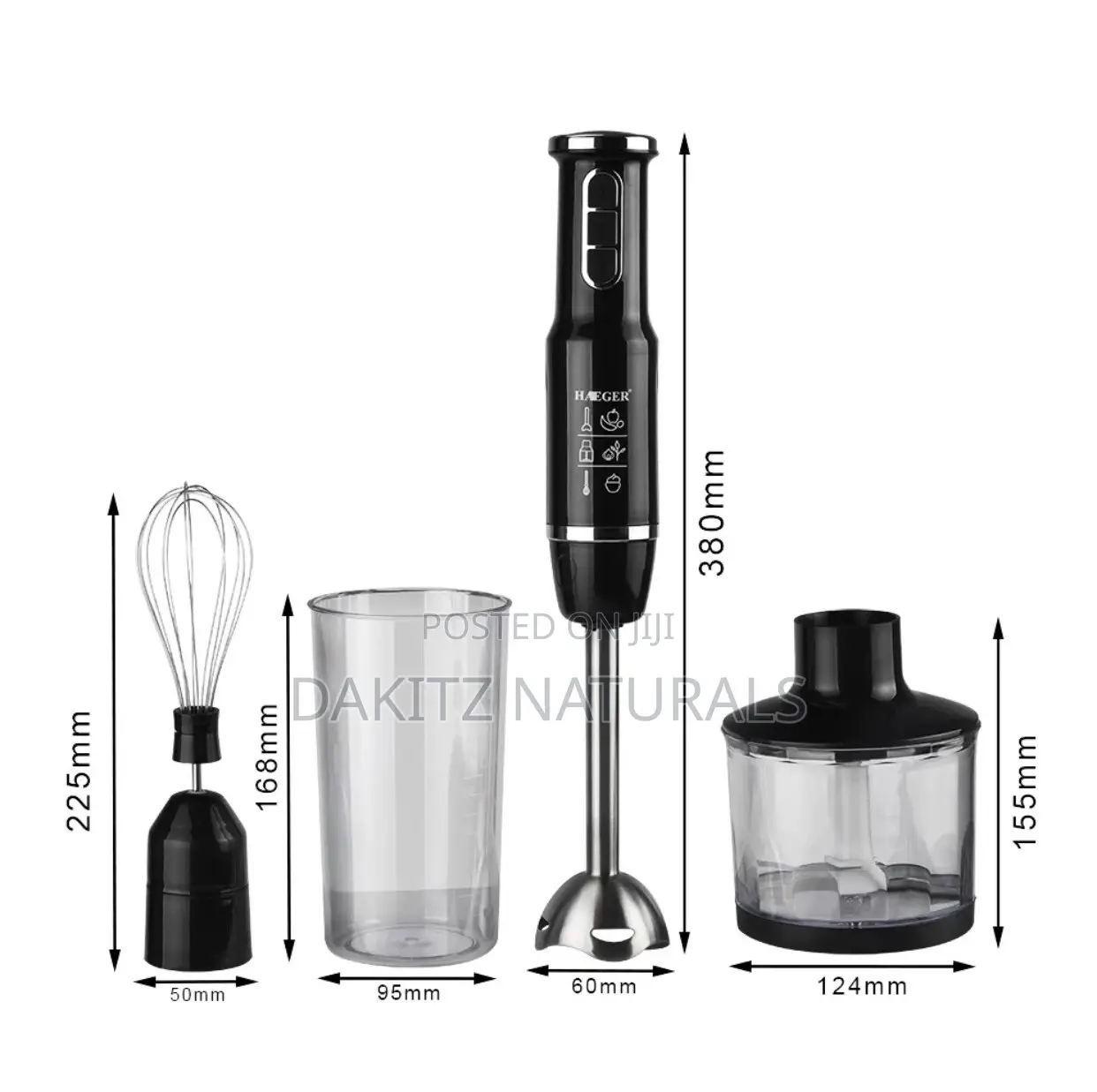 HAEGER Hand Stick Electric Blender