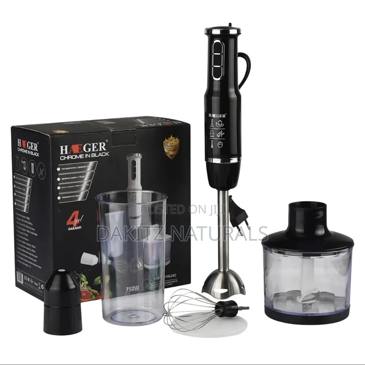 HAEGER Hand Stick Electric Blender