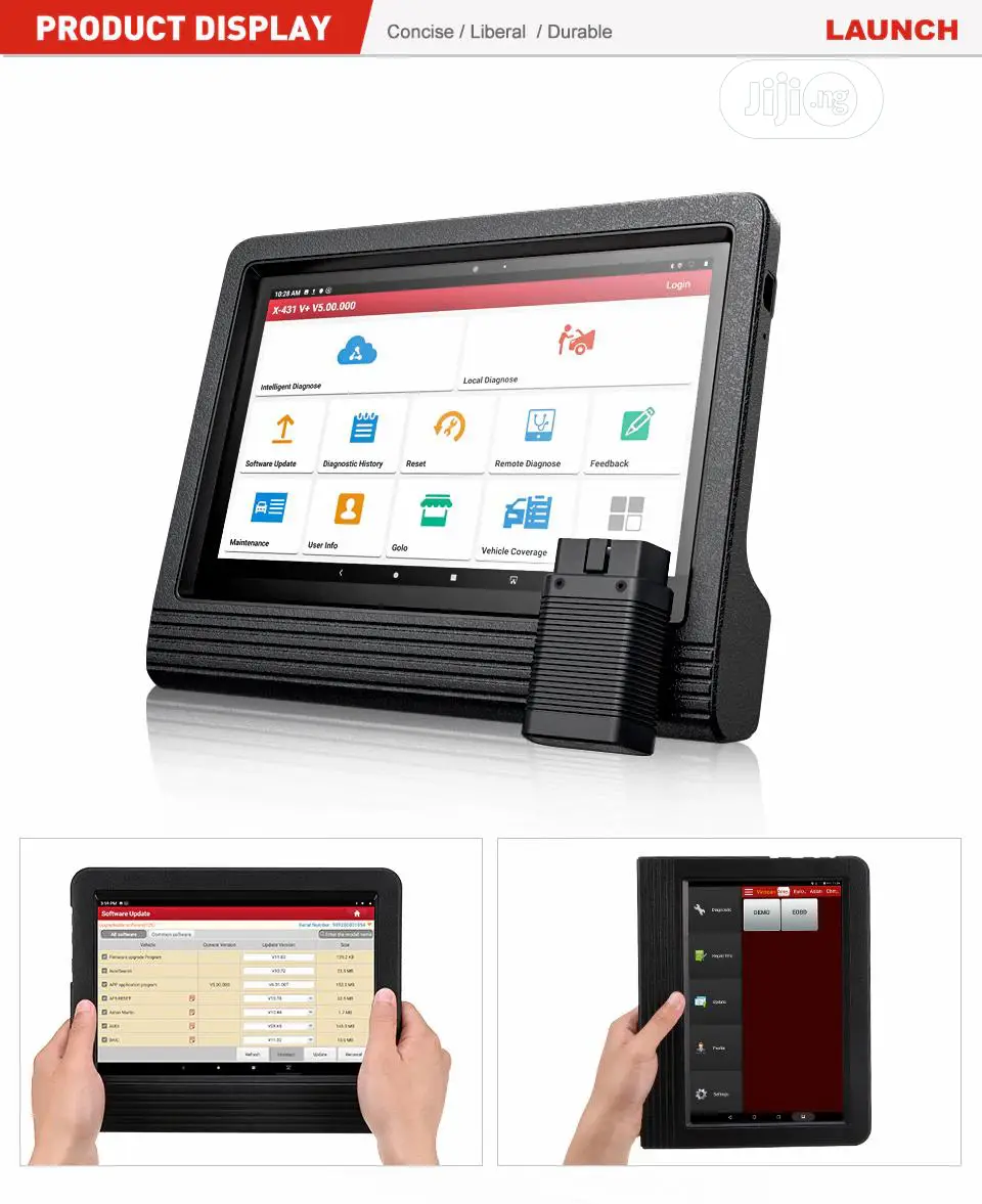 Latest Version X431 V+ Full System Obdii Cars Scanner