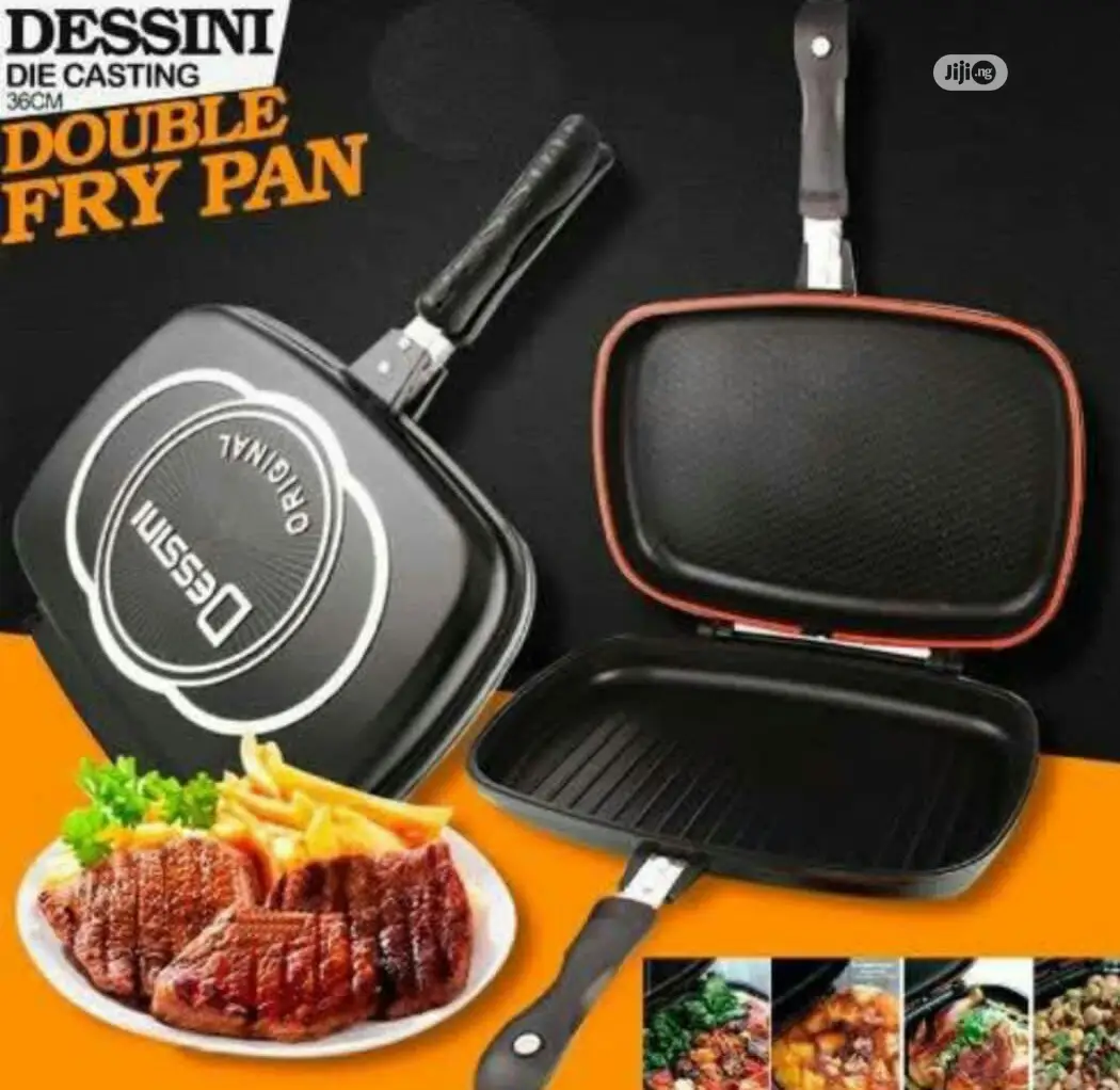 Dessini Double Sided Non-Stick Oil Grill Pan