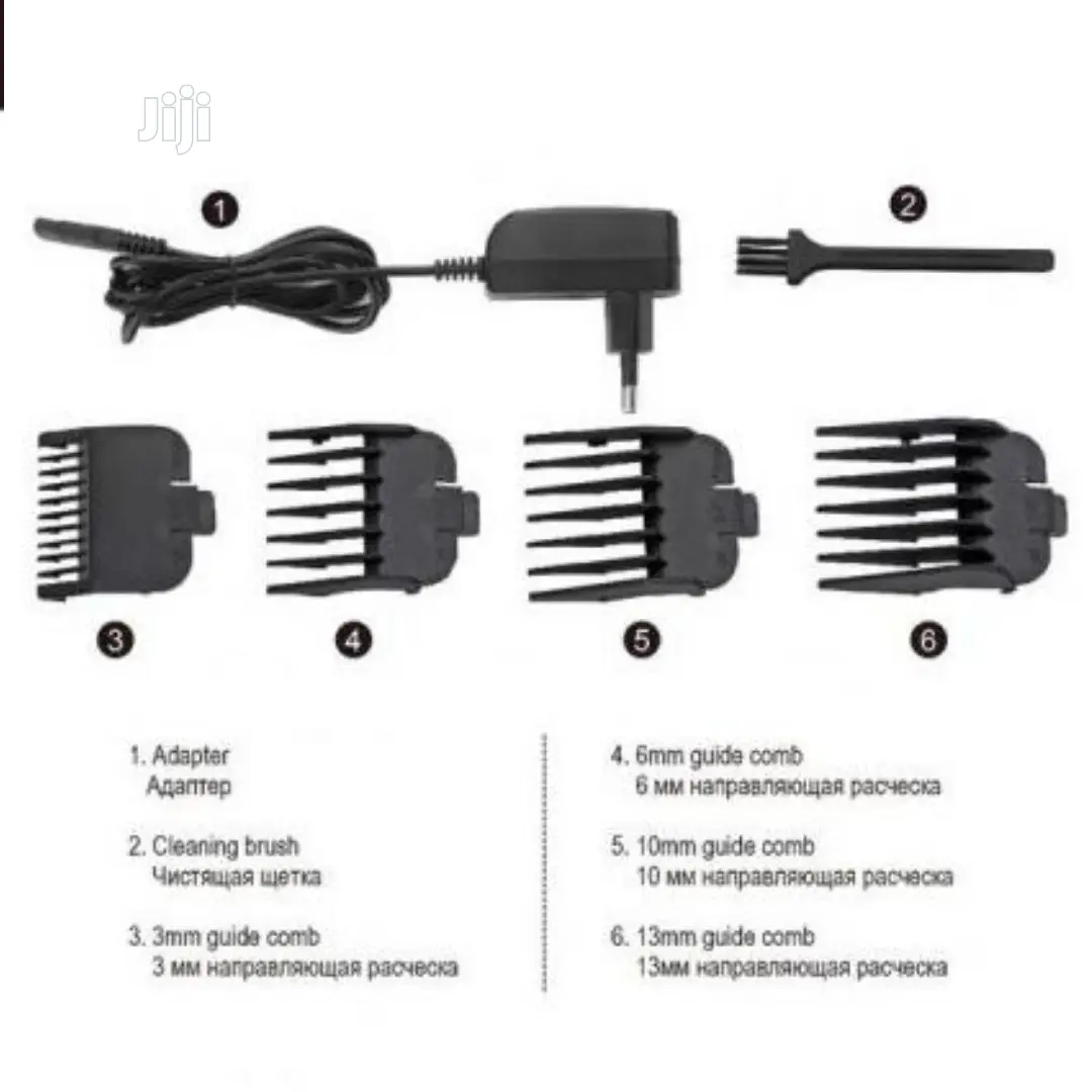 Kiki New Gain Rechargeable Hair Clipper With Battery Led