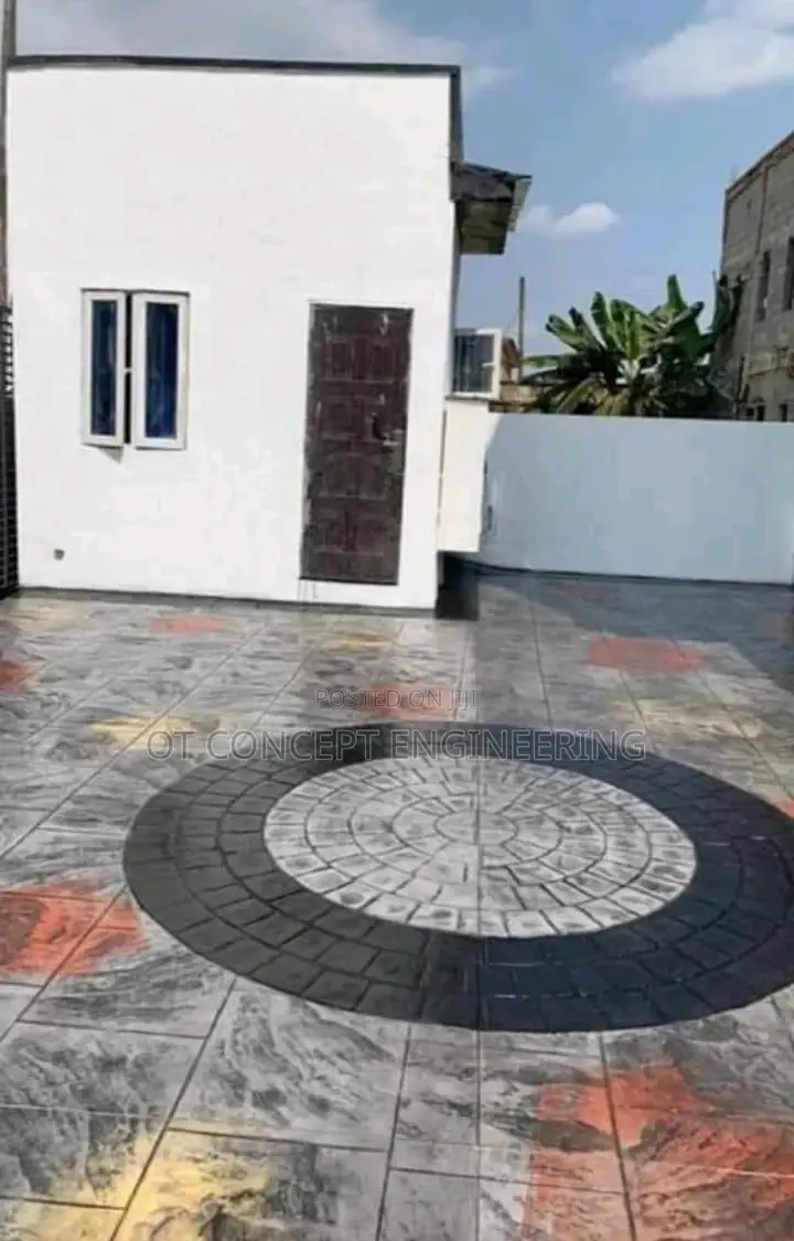 Stamp Concrete Floor