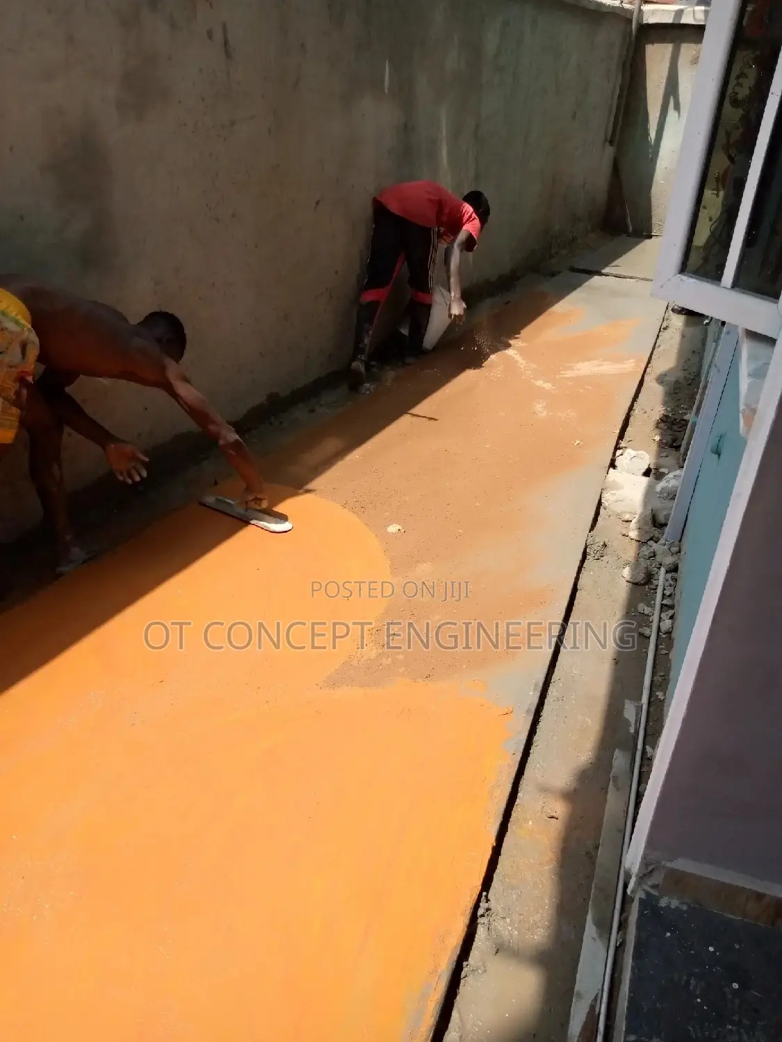 Stamp Concrete Floor