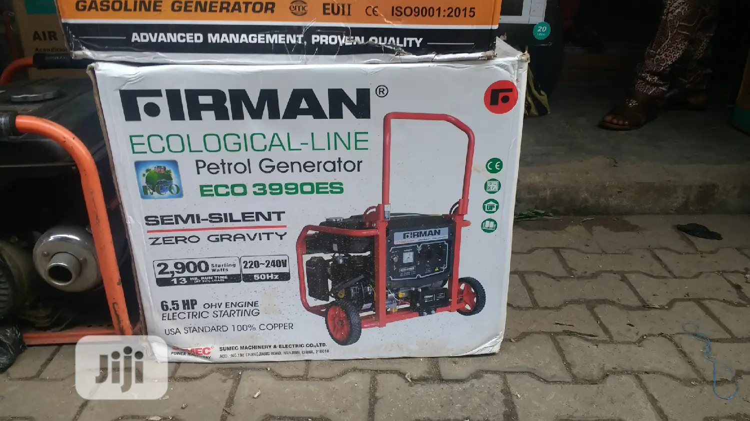 Sumec Firman 3.5 KVA Full Copper Key Starter Gen (ECO3990ES)