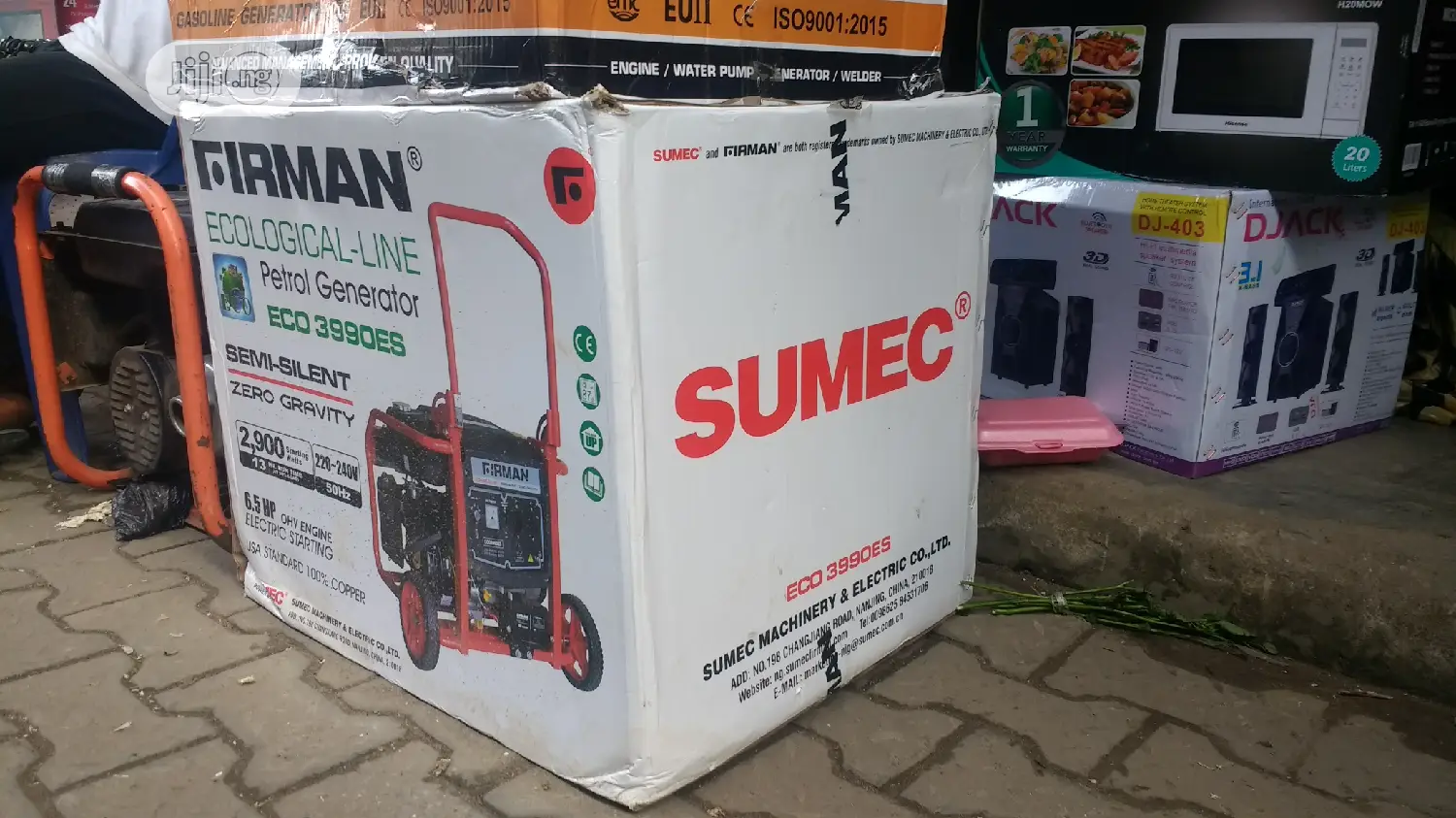 Sumec Firman 3.5 KVA Full Copper Key Starter Gen (ECO3990ES)