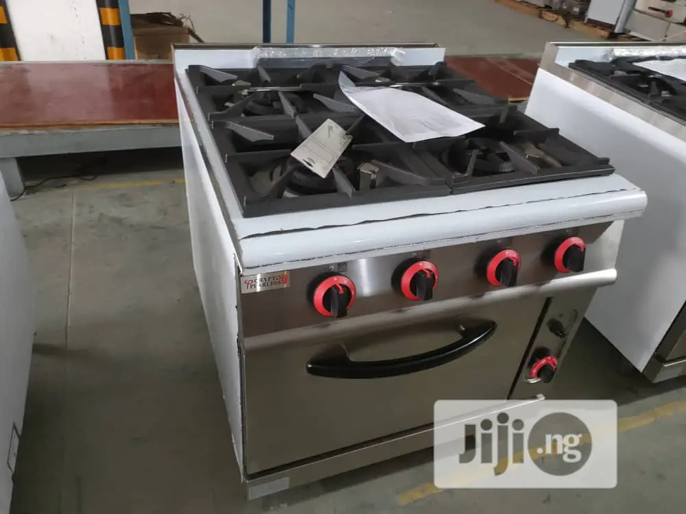 4burner Industrial Gas Cooker