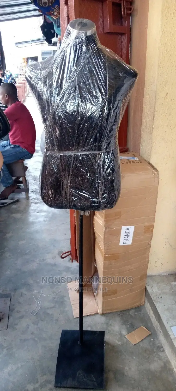 Fully Pinnable Black Colour Male Female Dressform Display