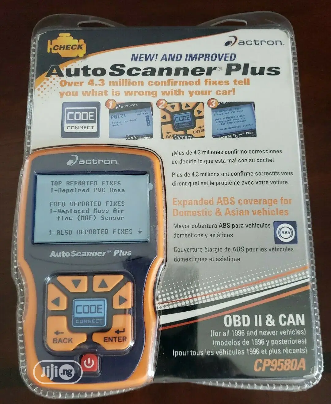 Actron Cp9580a Auto Car Scanner Plus | Car Diagnostic