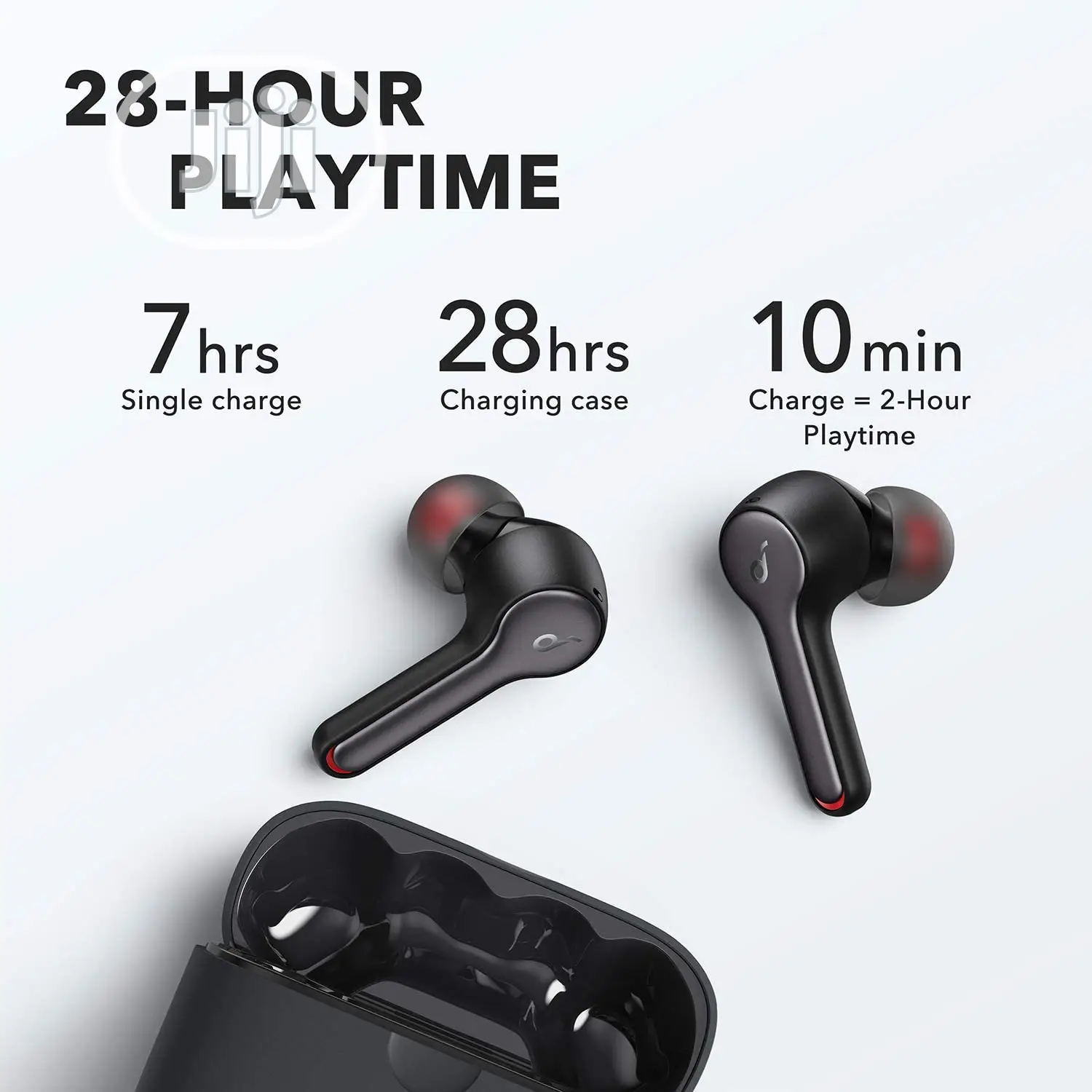 Anker Soundcore Liberty Air 2 Wireless Earbuds -black