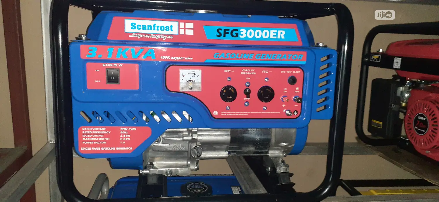 3.1kva Scanfrost Generator