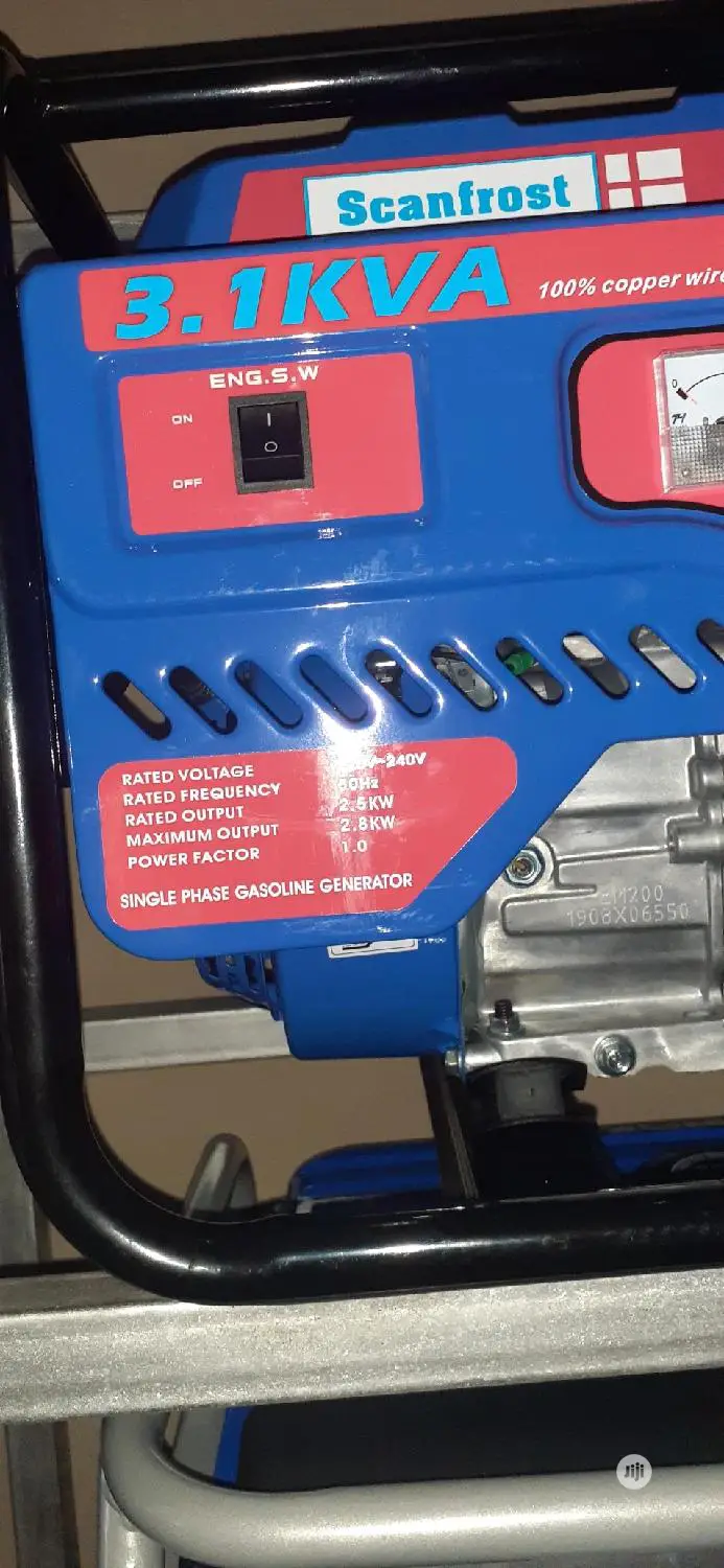 3.1kva Scanfrost Generator