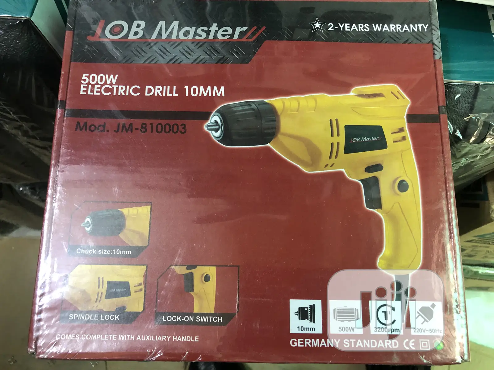 Job Master Electric Drill 10mm 500watts