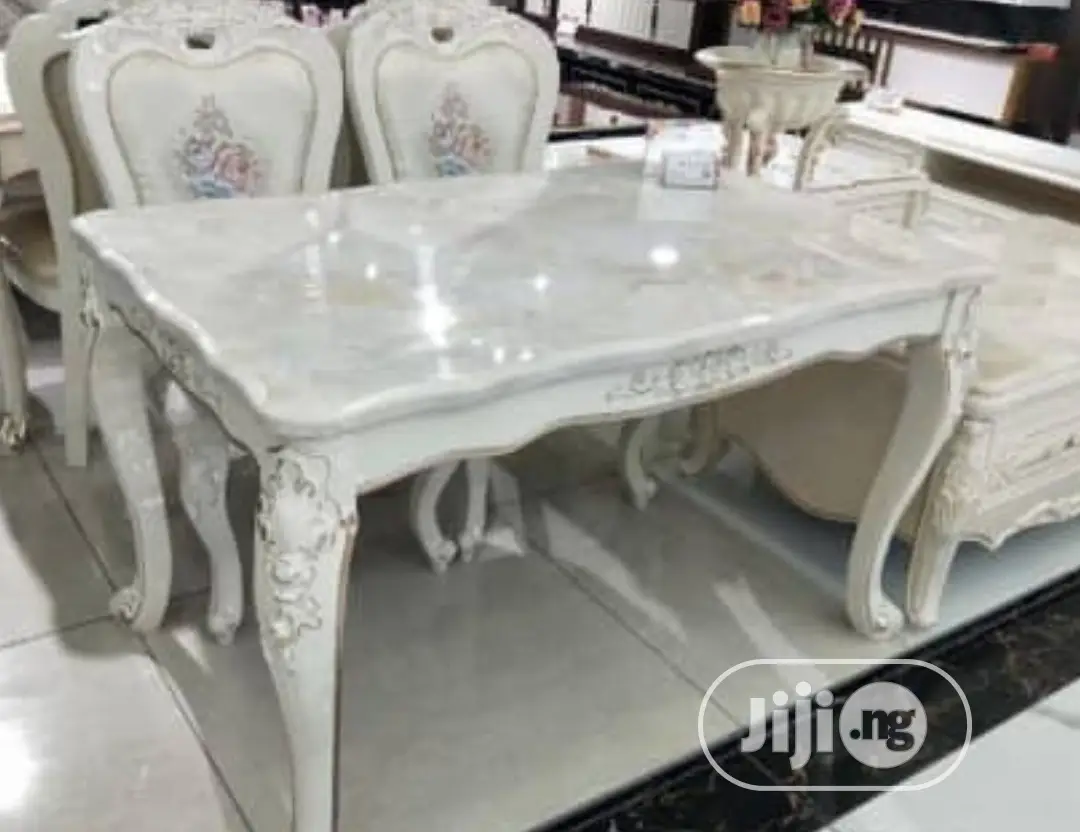 Original Executive Imported Royal Marble Top,Six Seaters.