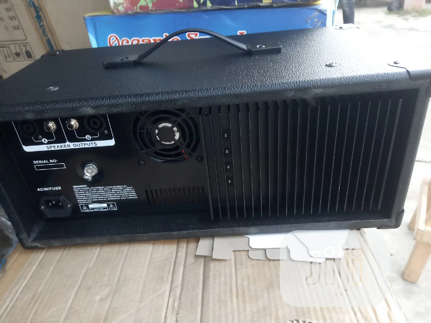 4 Channel Box Power Mixer