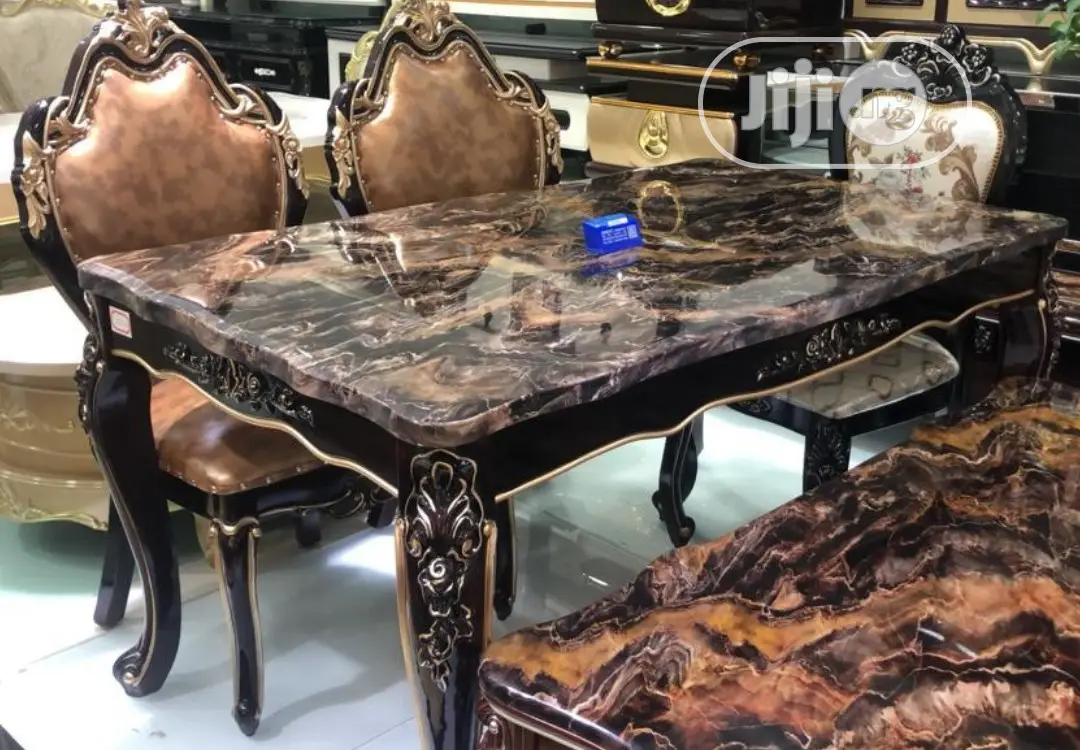 Original Executive Imported Royal Marble Dining,Six Seaters