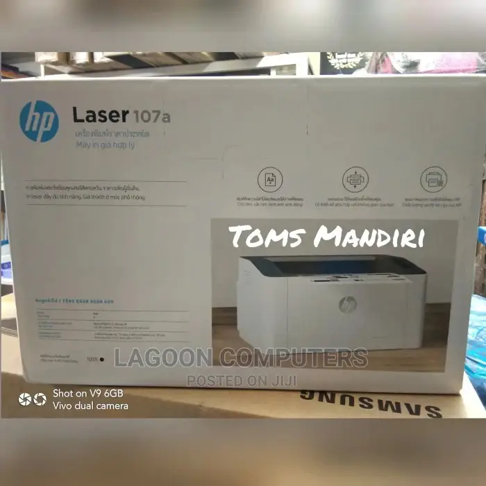 Hp Laserjet Pro M107a Monochrome Printer