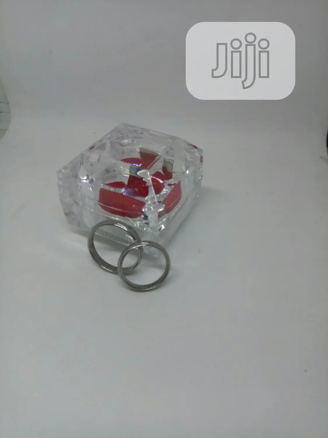 Couple's 2 Set of Silver Wedding Bands