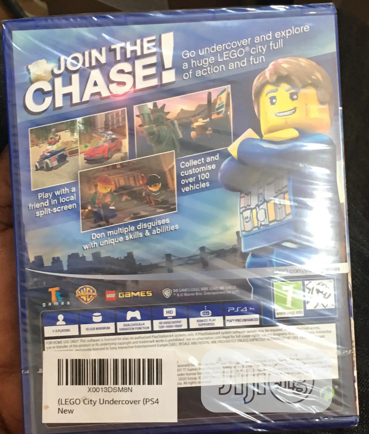Brand New PS4 LEGO City Undercover