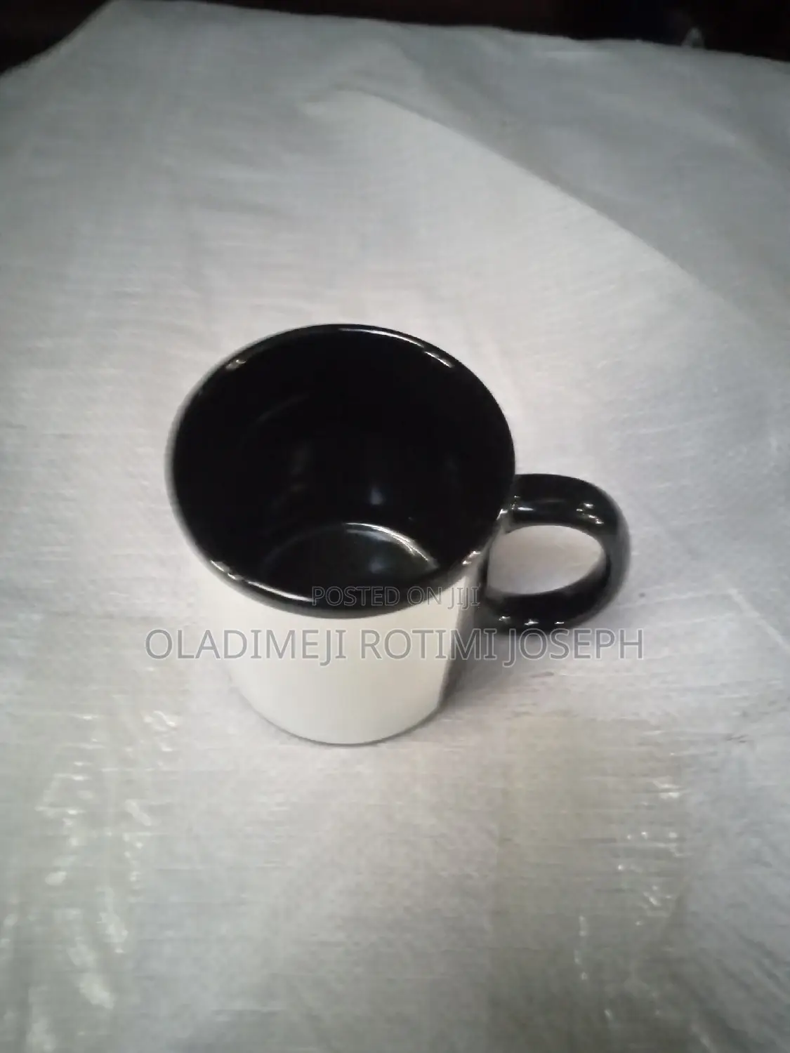 11oz Black Coated Mug