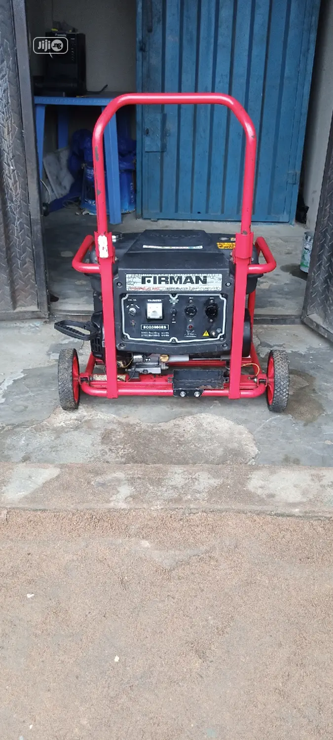 Fairly Used 3KVA Sumec Firman ECO3990ES Generator +D Receipt