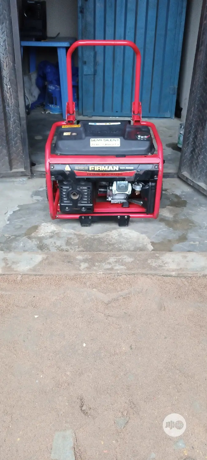 Fairly Used 3KVA Sumec Firman ECO3990ES Generator +D Receipt