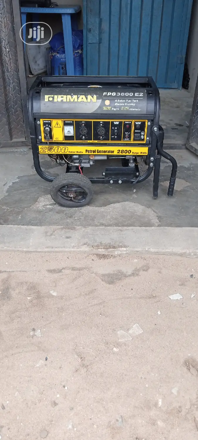 4 Months Old 2.8KVA SUMEC FIRMAN FPG3800E2 Copper Generator