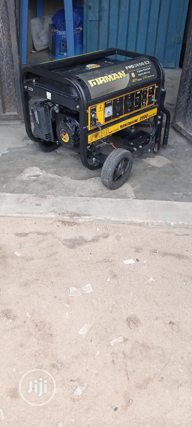 4 Months Old 2.8KVA SUMEC FIRMAN FPG3800E2 Copper Generator