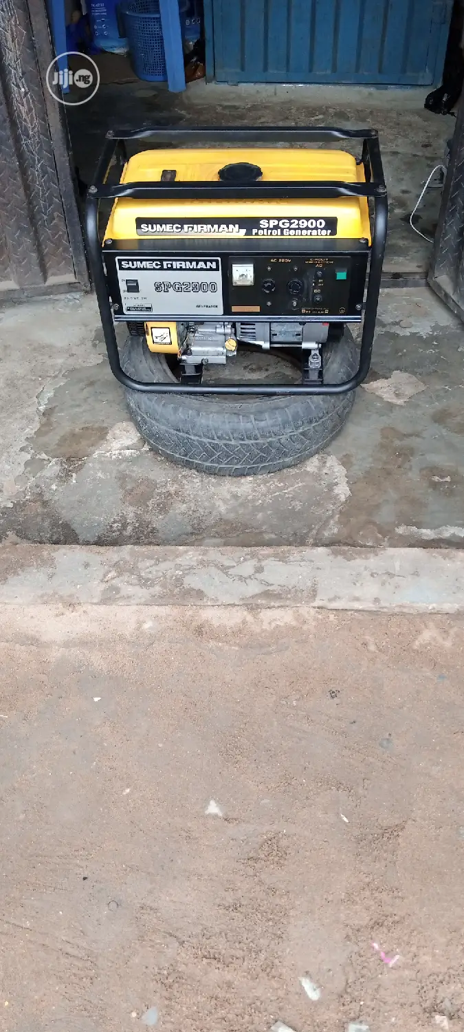 Fairly Used 2.5KVA Sumec Firman SPG2900 Generator D Receipt