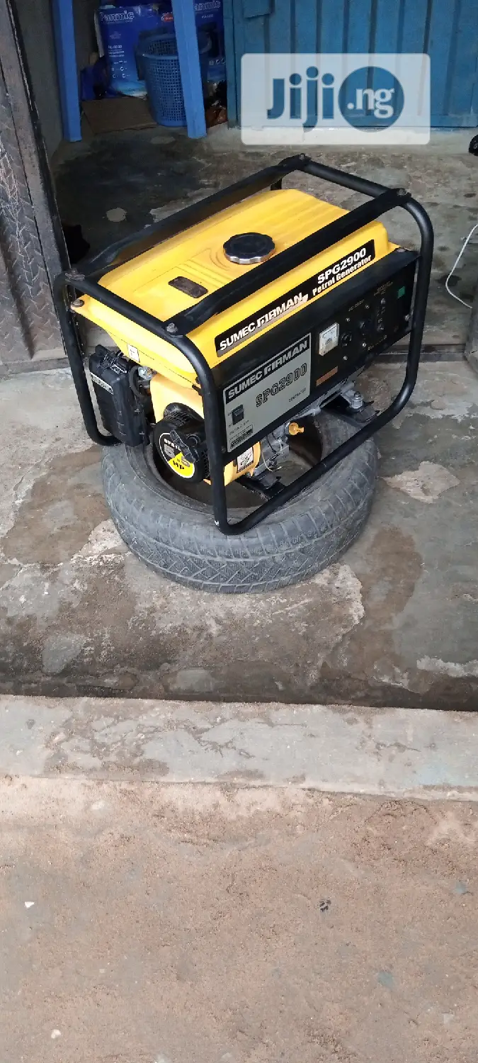 Fairly Used 2.5KVA Sumec Firman SPG2900 Generator D Receipt