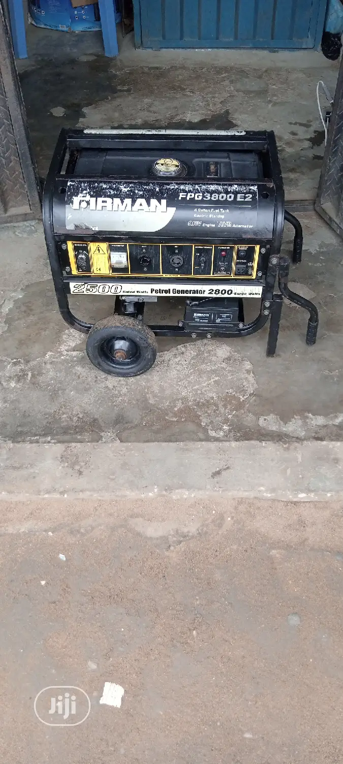 Fairly Used 3.1kva Sumec Firman Fpg3800 Generator +D Receipt