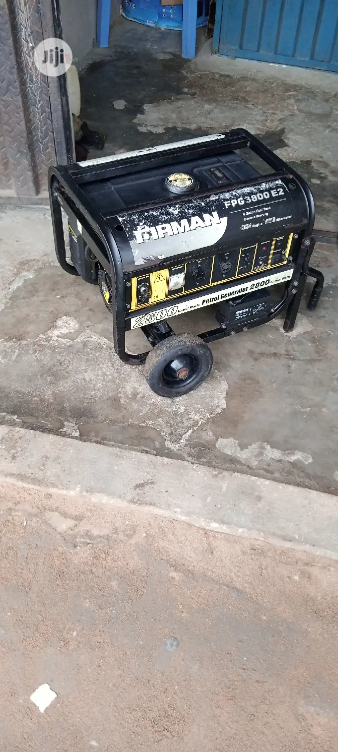 Fairly Used 3.1kva Sumec Firman Fpg3800 Generator +D Receipt