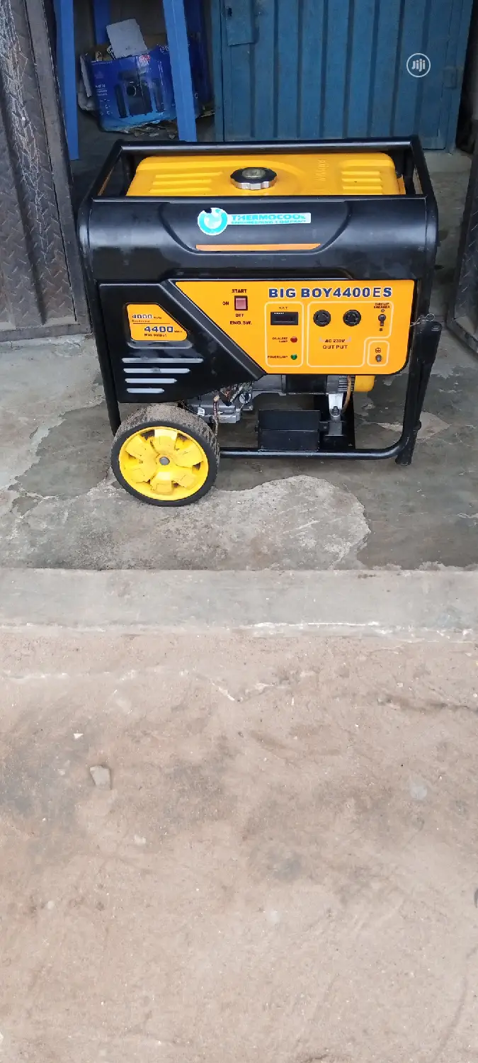 3 Months Old, New 5.5KVA THERMOCOOL BIG BOY 4400ES Generator