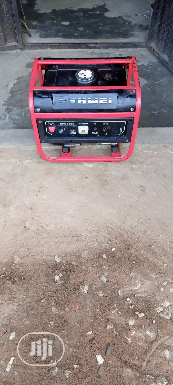Fairly Used 1.8KVA Senwei SPG3200 Medium Size Gen + Receipt