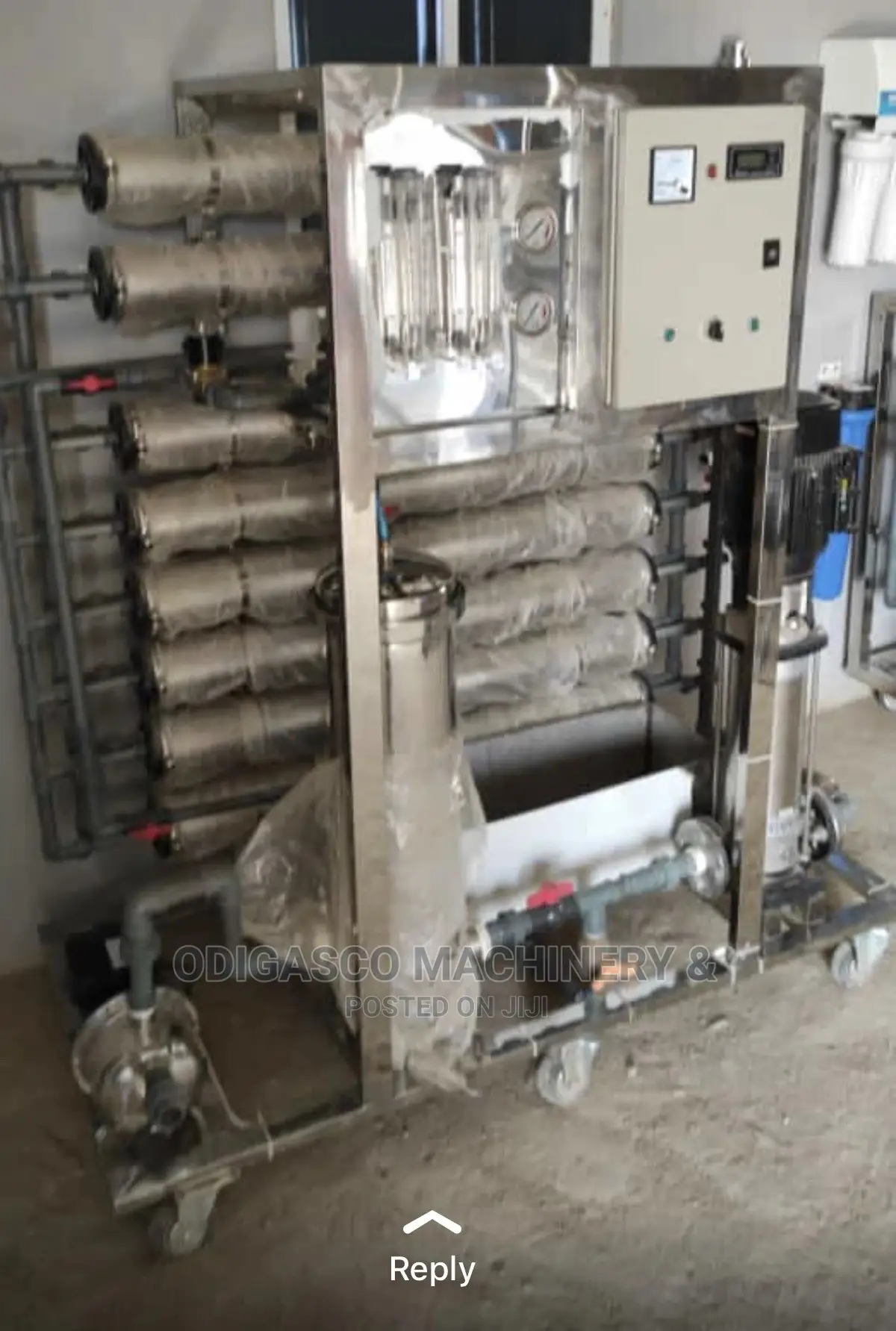 8 Membrane Reverse Osmosis Machine