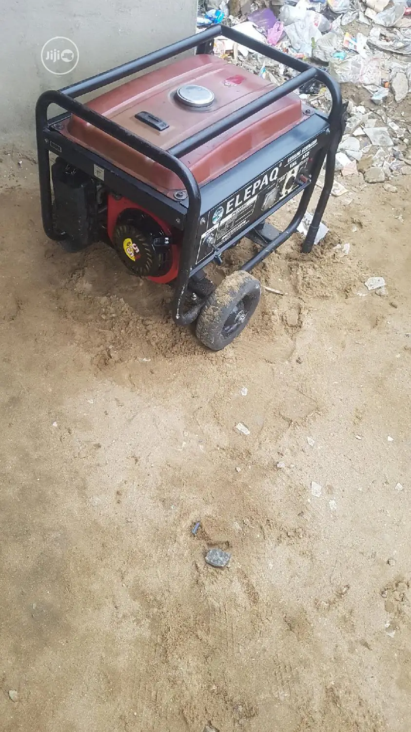 Fairly Used 2.8KVA ELEPAQ SPG3000 Copper Gen + The Receipt