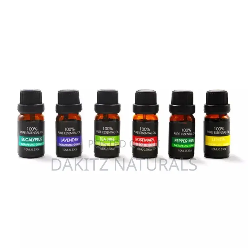 Essential Oils 10ml (6 in Pack)