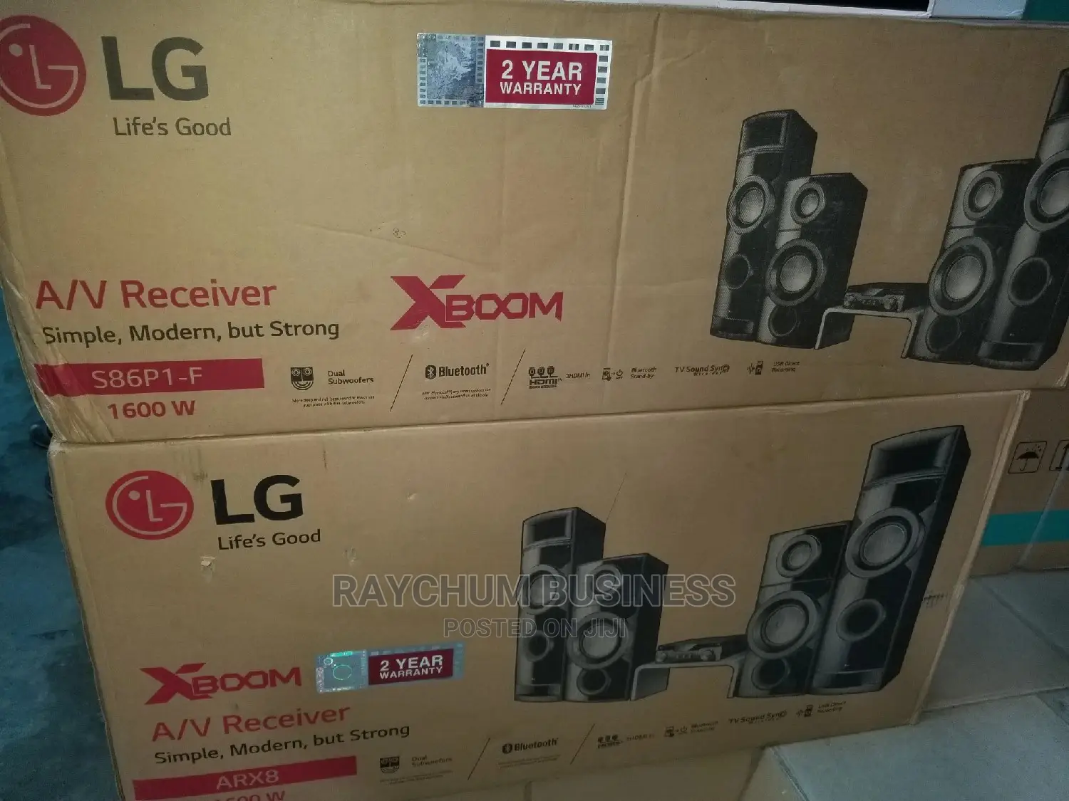 Lg a/v Receiver S86p1-F 1600w Xboom Very Strong