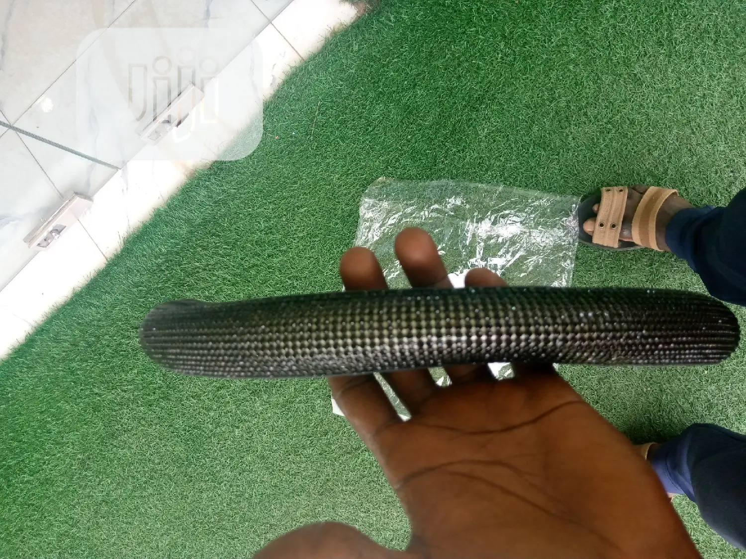 Rhinestone Steering Wheel Cover Black.